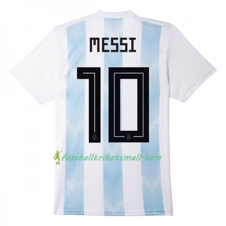 Fußballtrikots Argentinien Messi 10 WM 2018 Heimtrikotsatz kaufen